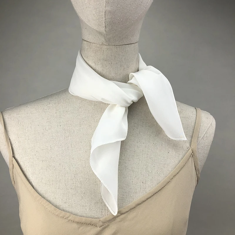 Silk Neck Scarf - Yeni Kadın ipek eşarp Kare Boyun