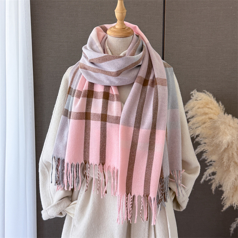 Kadın İskoç Ekose İmitasyon Ka - Pashmina Wrap Large incelemesi ve fiyatı