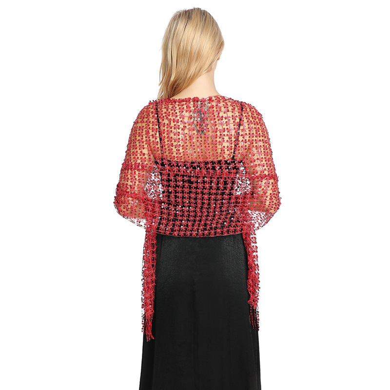 Avrupa ve Amerikan Payetli Saç - Stole Wedding Shawl incelemesi ve fiyatı