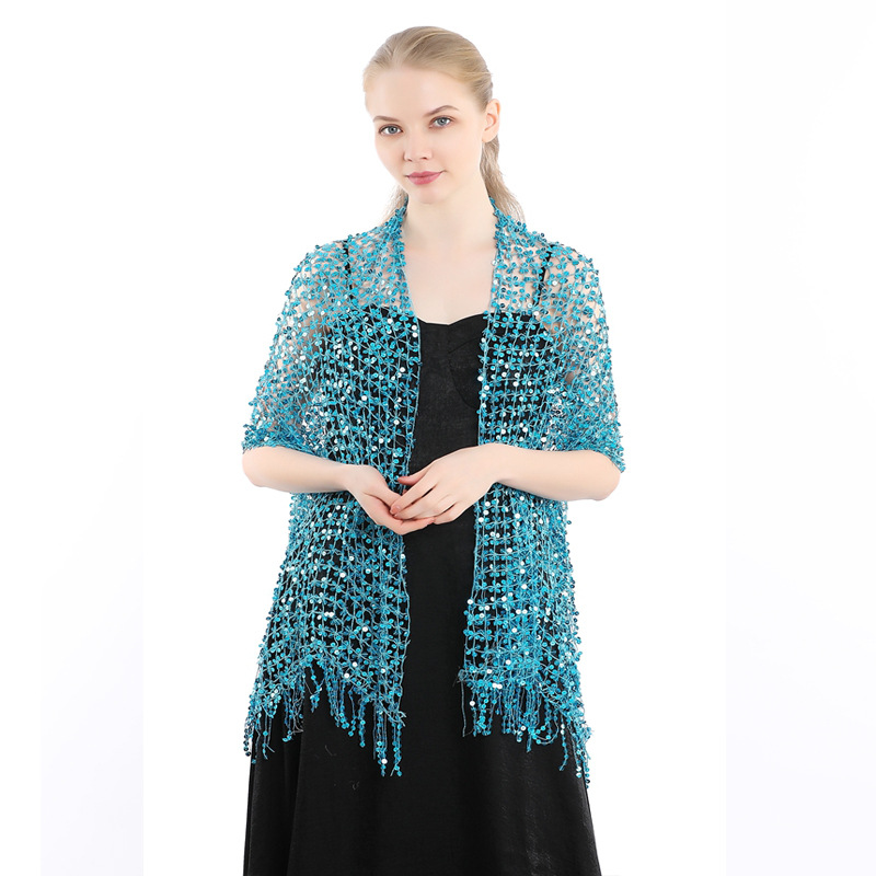 Avrupa ve Amerikan Payetli Saç - Stole Wedding Shawl incelemesi ve fiyatı