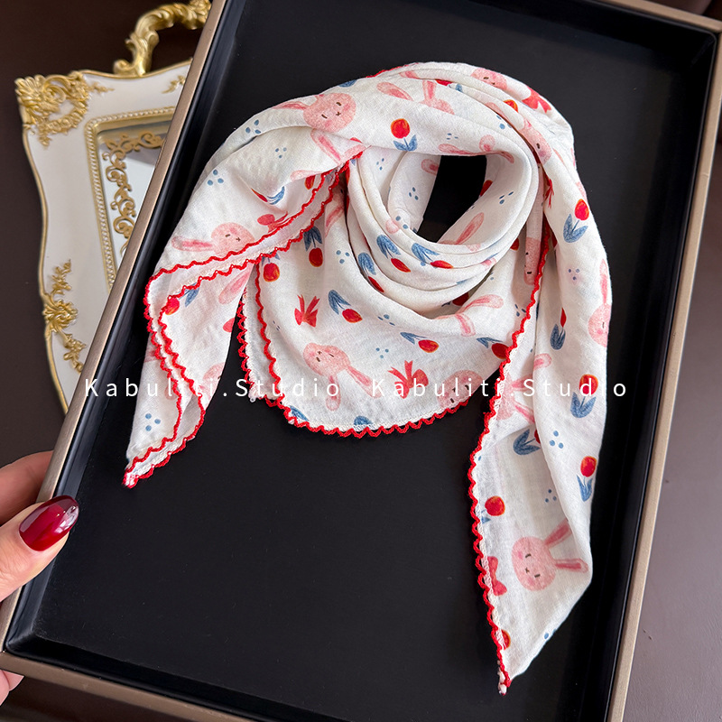 Pamuklu Keten Kare Eşarp 58 Cm - Face Scarf Mask incelemesi ve fiyatı