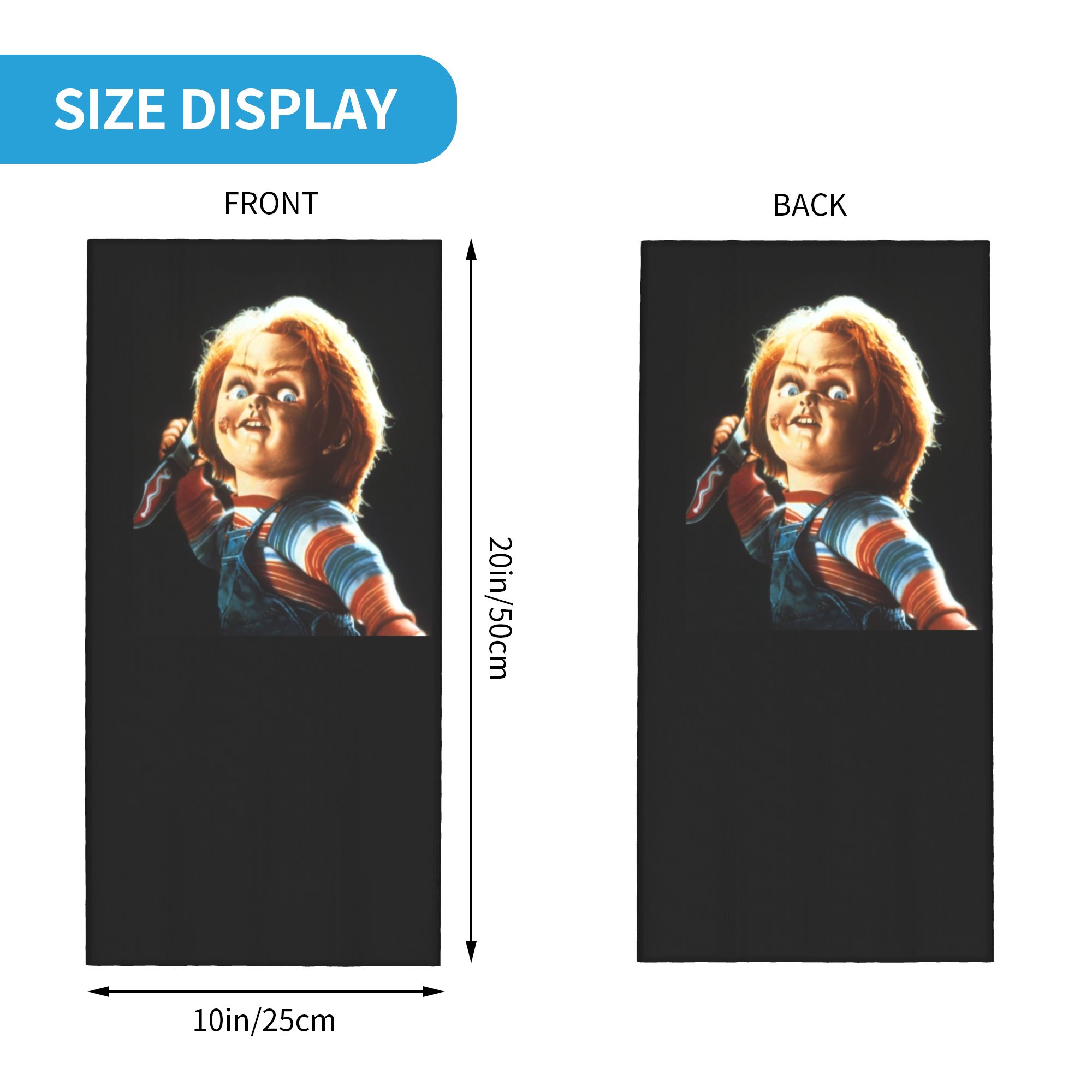 Özel Korku Şeytan Bebek Chucky - Neck Warmer Tube incelemesi ve fiyatı