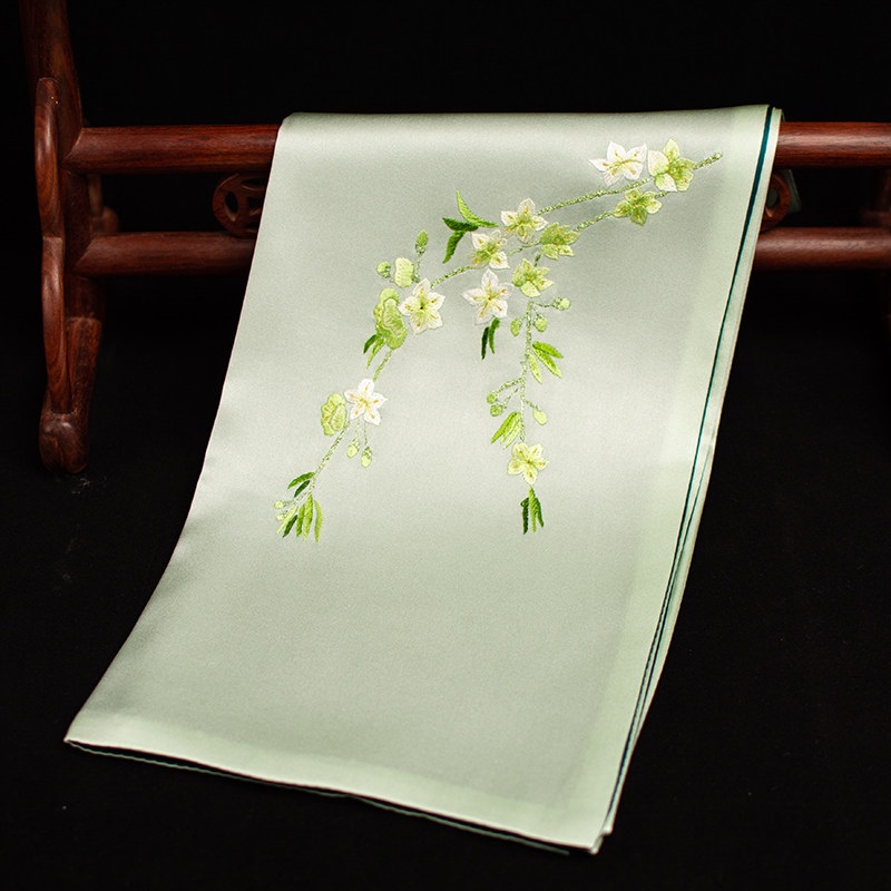 Saf İpek Suzhou Nakışlı Eşarp, - Silk Neck Scarf incelemesi ve fiyatı