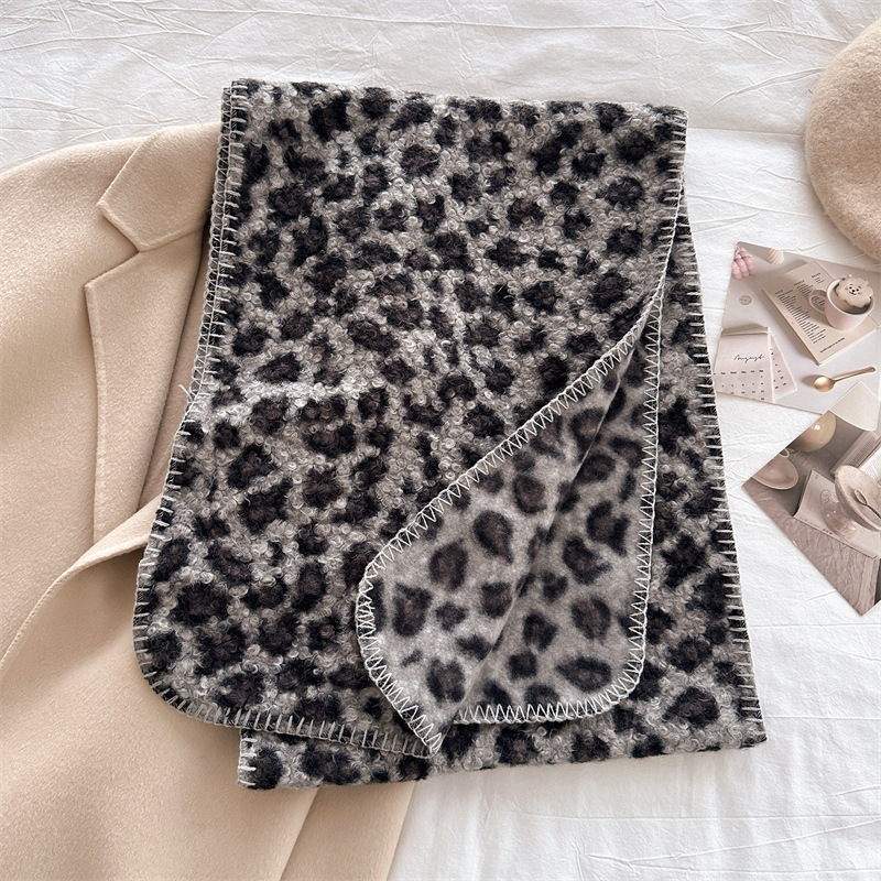 Sonbahar Kış Leopar Desenli Eş - Pashmina Wrap Large incelemesi ve fiyatı