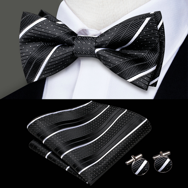 Erkekler için Papyon, Mendil,  - Bow Tie Pre Tied incelemesi ve fiyatı