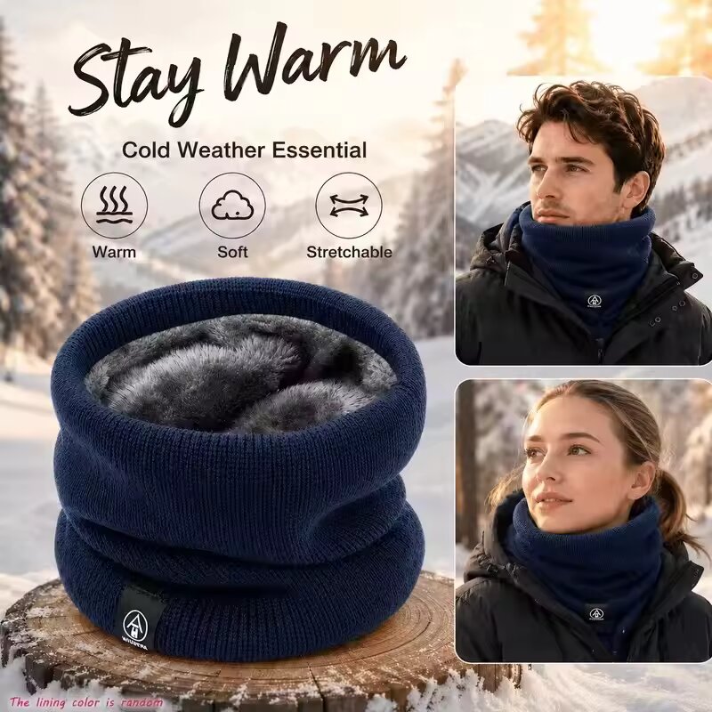 Kışlık Sıcak Örme Boyun Atkısı - Muffler Men Wool incelemesi ve fiyatı