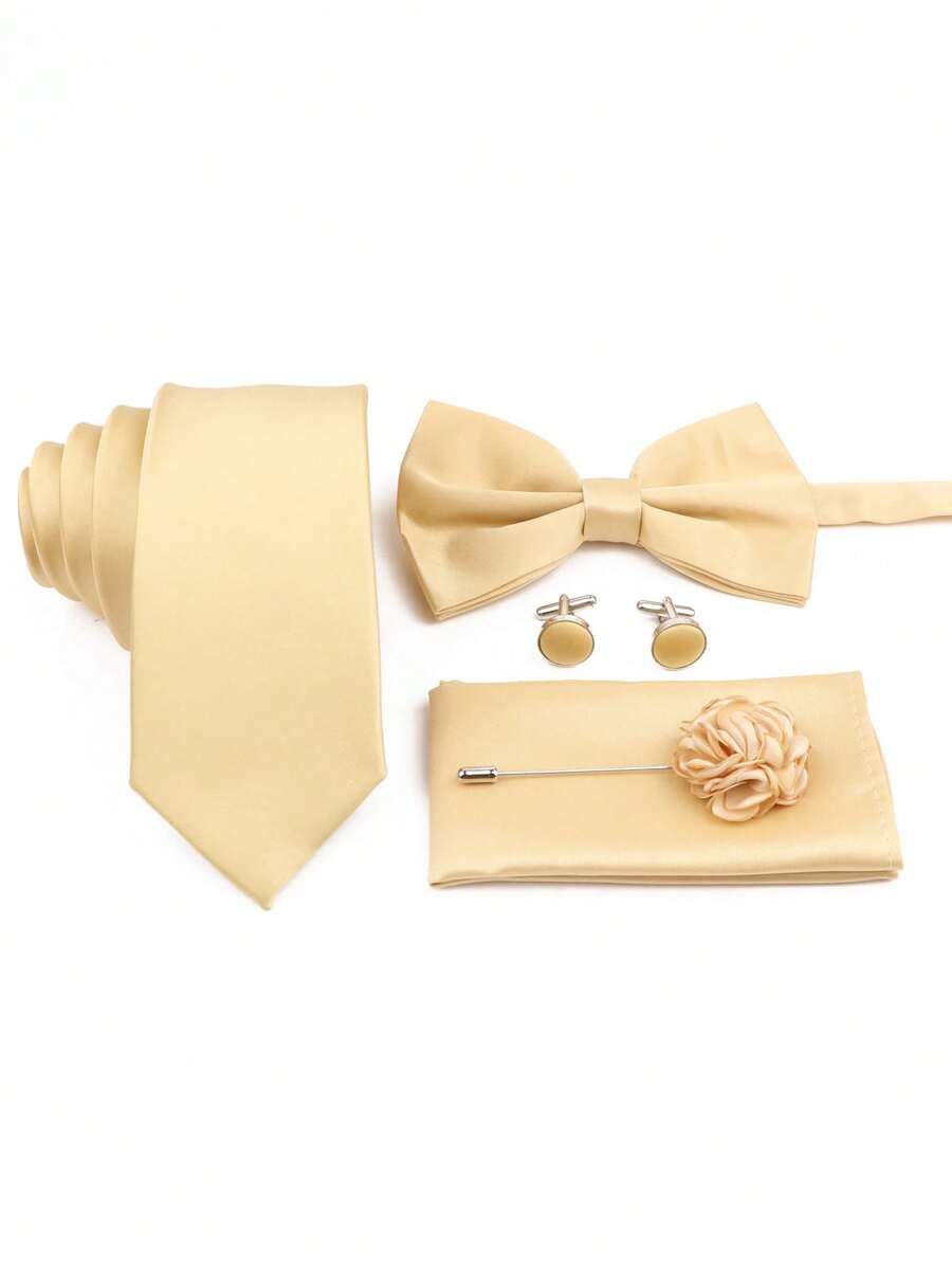 SGIAWETA-5 parça/Set Şampanya  - Pocket Square Set incelemesi ve fiyatı