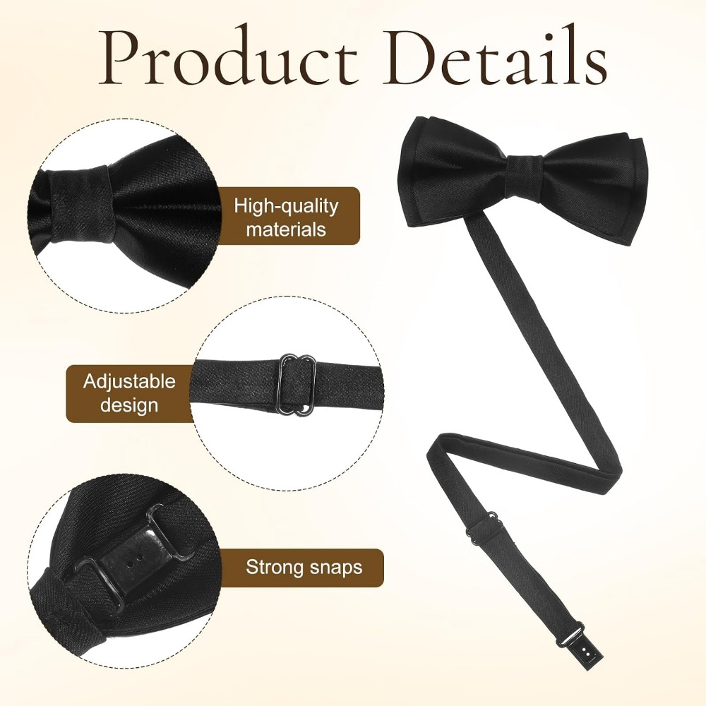 Erkek Papyonları, 2'li Paket D - Bow Tie Pre Tied incelemesi ve fiyatı