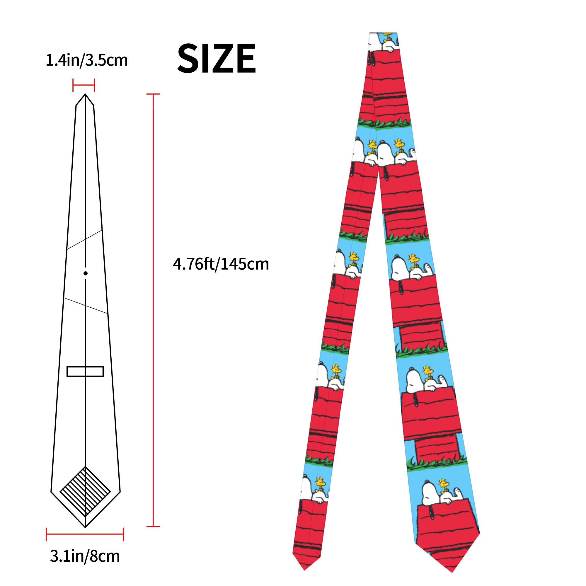 Kravatlar Snoopy Woodstock Köp - Skinny Tie Men incelemesi ve fiyatı