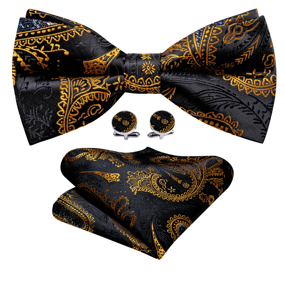 Barry.Wang ipek Mens papyon si - Bow Tie Pre Tied incelemesi ve fiyatı