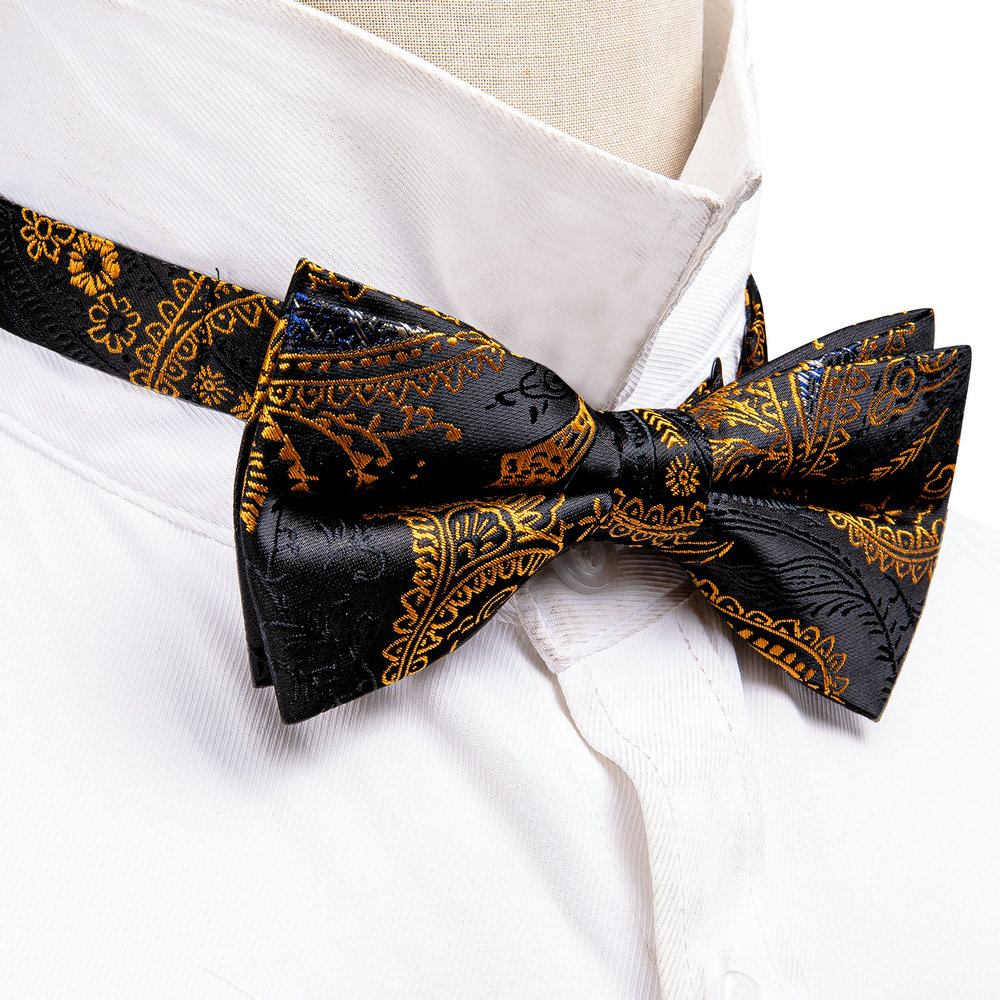 Barry.Wang ipek Mens papyon si - Bow Tie Pre Tied incelemesi ve fiyatı