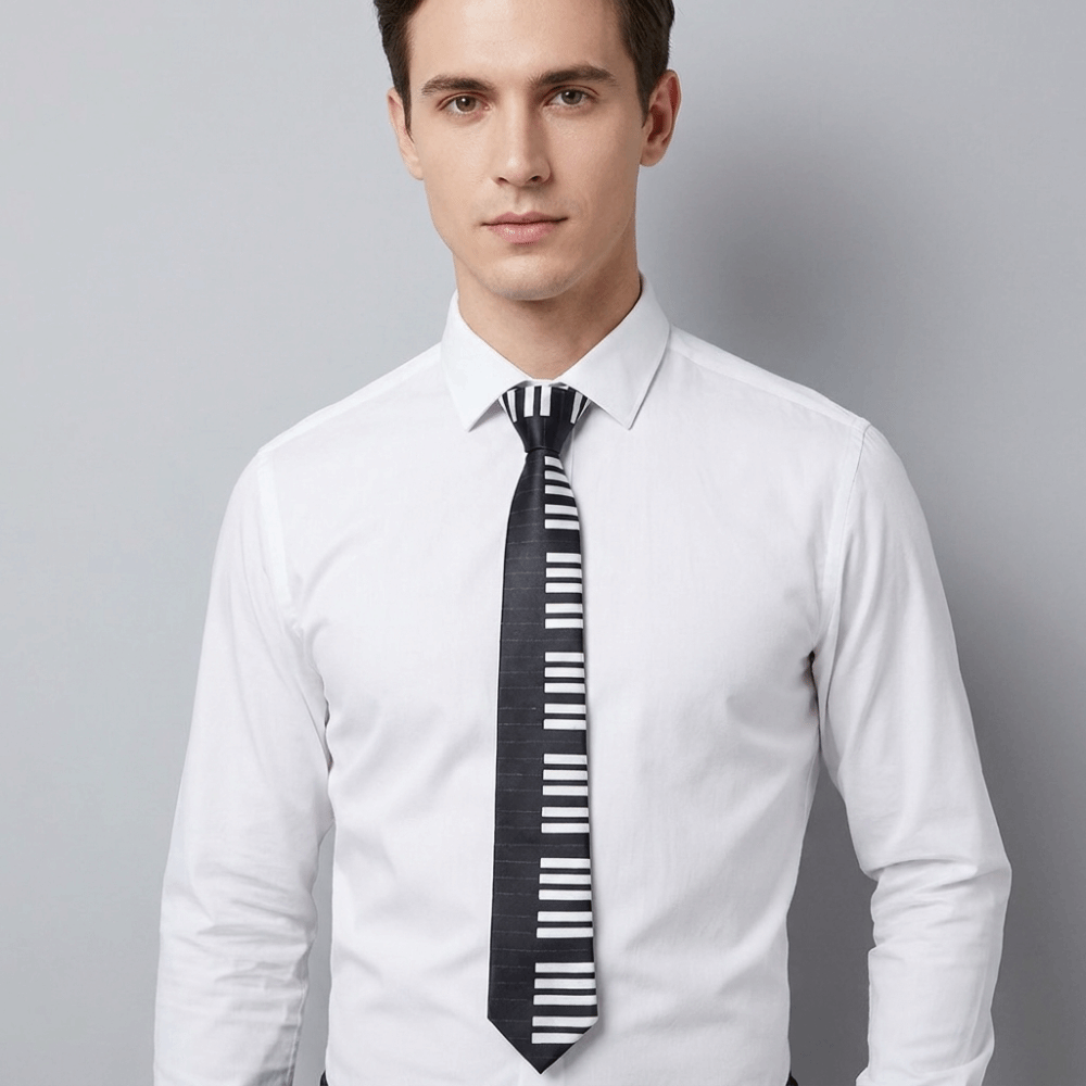 Basit İnce Piyano Kravat İnce  - Skinny Tie Men incelemesi ve fiyatı